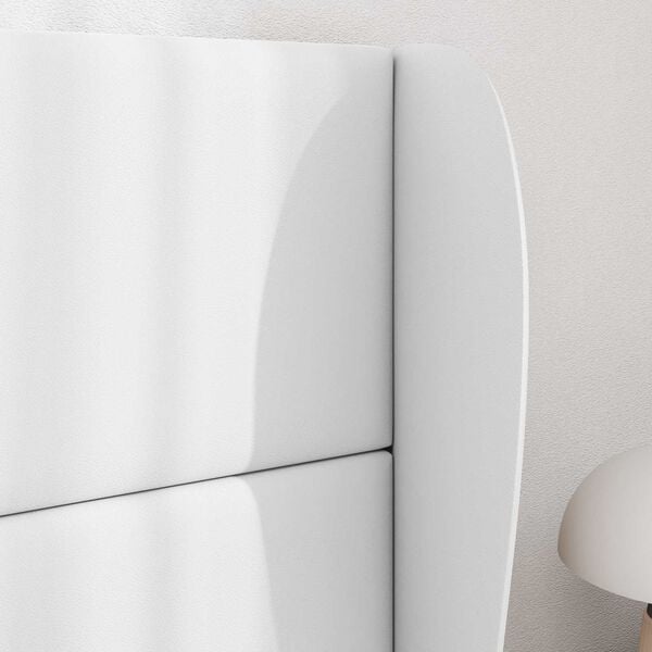 vidaXL Ucho Głowy Biały 80 x 23 x 6 cm PVC