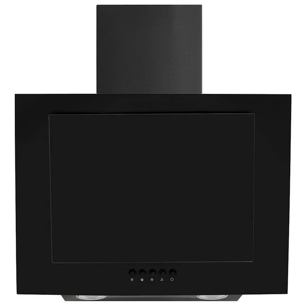 vidaXL Okap kuchenny LED RGB, 60 cm, stal nierdzewna i hartowane szkło