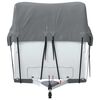 vidaXL Pokrowiec na dach przyczepy kempingowej, szary, 600x300 cm