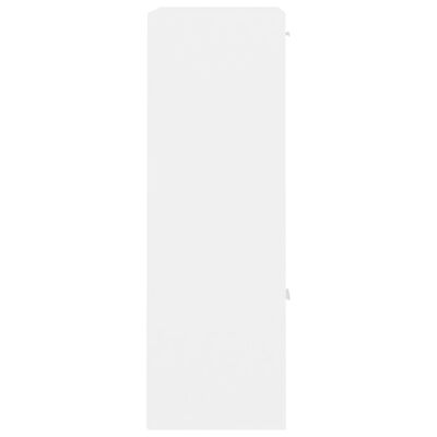 vidaXL Szafka, biała, 60x29,5x90 cm, materiał drewnopochodny