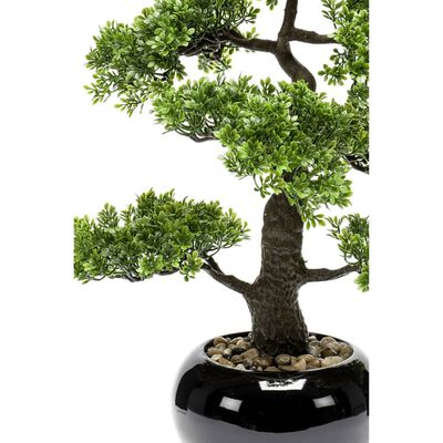 Emerald Sztuczny mini fikus bonsai, zielony, 47 cm, 420006