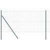 vidaXL Euro Fence Ground Fix 10 x 1,2 m Stal pokryta PVC zielony