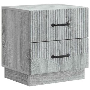 vidaXL Szafka Nocna z szufladą Szary Sonoma 43 x 34,5 x 44,5 cm