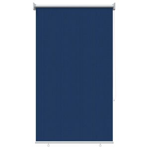 vidaXL Roleta zewnętrzna 90% blokada UV niebieski 80 x 140 cm HDPE