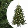vidaXL Sztuczna choinka z bombką 120 cm 150 LED Ciepła biel