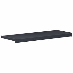 vidaXL Parapet okienny Antracytowy z rysunkiem drewna 60 x 30 x 4,5 cm