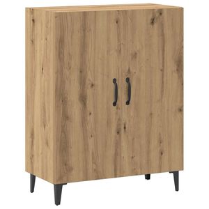 vidaXL Szafka, dąb artisan, 70x34x90 cm, materiał drewnopochodny