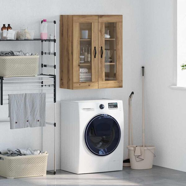 vidaXL Szafka wisząca Dąb rzemieślniczy 69,5 x 34 x 90 cm