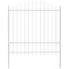 vidaXL Ogrodzenie Ogrodowe WOERDEN 7 szt. 170 x 215 cm Biały