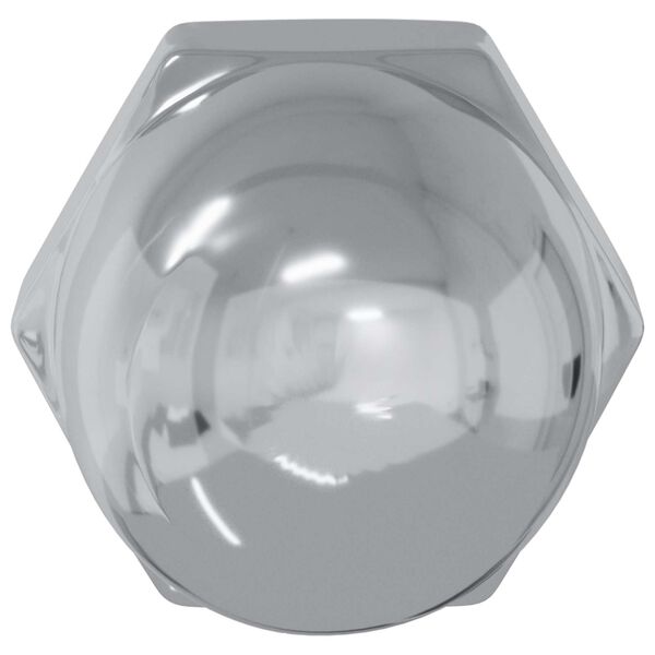 vidaXL Nakrętka 12 pcs Srebrny M6 x 10 mm Żelazo