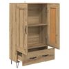 vidaXL Highboard z szufladą Dąb rzemieślniczy 69,5 x 31 x 115 cm