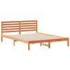 vidaXL Ramka łóżka Woskowy Brąz 160 x 210 cm Lite drewno sosnowe