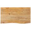 vidaXL Blat stołu z naturalną krawędzią, 120x60x2,5 cm, drewno mango