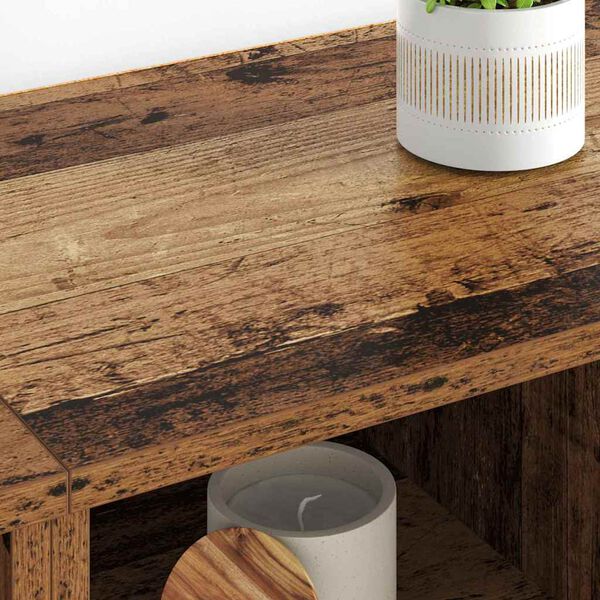 vidaXL Komody 2 pcs Stare drewno 60 x 35 x 70 cm