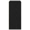 vidaXL Bufet Czarny Dąb 60 x 31 x 70 cm Materiał drewnopochodny