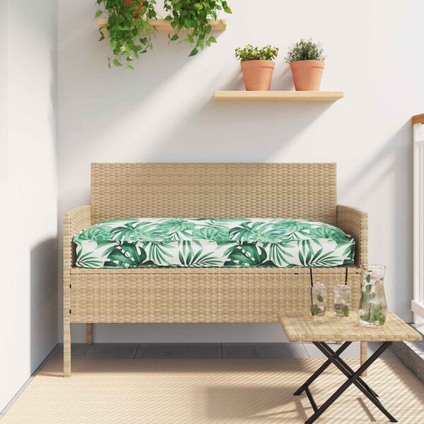 vidaXL Poduszka Liść Wz&oacute;r liścia 120 x 60 x 12 cm Materiał Oxford