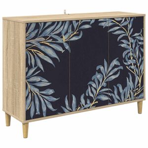 vidaXL Bufet DOKKUM Sonoma 102 x 33 x 75 cm Drewno inżynieryjne