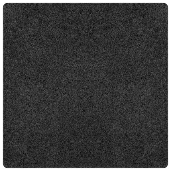 vidaXL Antypoślizgowy dywan shaggy ciemno szary 200 x 200 cm PP