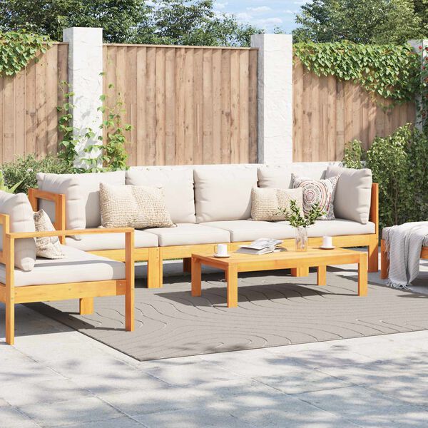 vidaXL Dywany pokojowe Kwadrat Kremowy 240 x 240 cm