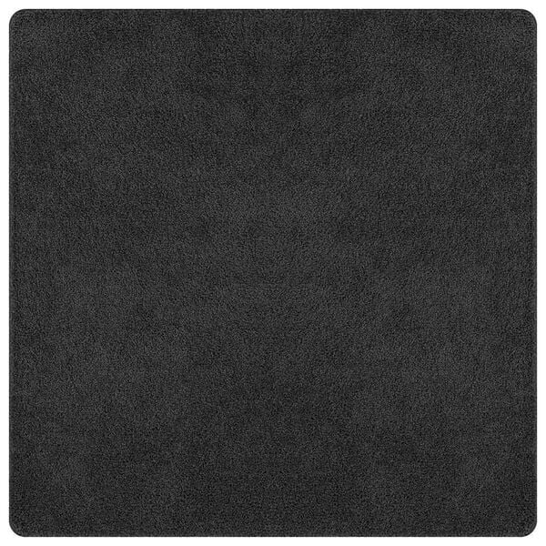 vidaXL Antypoślizgowy dywan shaggy ciemno szary 160 x 160 cm PP