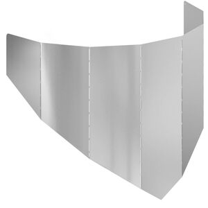 vidaXL Krawężnik do trawnika 100 x 45 cm Stal srebrny