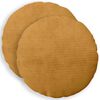 vidaXL Poszewka na poduszkę 2 pcs HEERLEN ż&oacute;łty &Oslash; 40 cm sztruks
