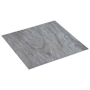 vidaXL Deski podłogowe Jasnoszary 5,11 m&sup2; 55 szt. PVC