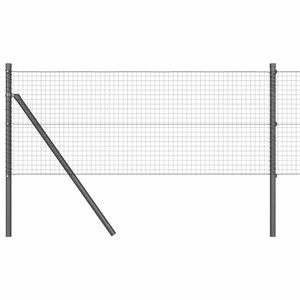 vidaXL Ogrodzenie z spawanej siatki do mocowania w ziemi 100 x 0,6 m