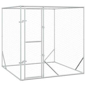 vidaXL Kojec zewnętrzny dla psa, 2x2x2 m, stal galwanizowana
