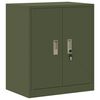 vidaXL Szafka do przechowywania Zielony oliwkowy 60 x 40 x 70 cm Stal