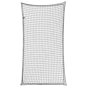 vidaXL Siatka na przyczepę, z elastyczną linką, czarna, 3x1,65 m, PP