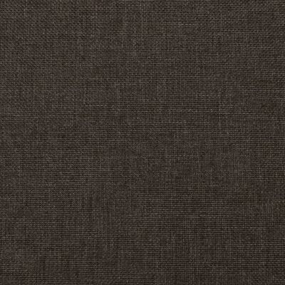 vidaXL Podnóżek, ciemnobrązowy, 78x56x32 cm, tapicerowany tkaniną