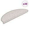vidaXL Maty na schody samoprzylepne Sisal-Look 30 szt. 65x21x4 cm