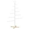 vidaXL Metalowa choinka ze stojakiem KUOPIO 125 cm Stal Biały