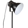 vidaXL Lampa stołowa, 25 W, czarna, 35x35x65/95 cm, E27