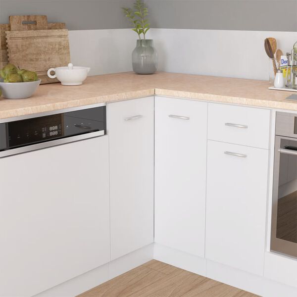 vidaXL Narożny blat kuchenny, beżowy o strukturze granitu, płyta