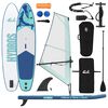 vidaXL Nadmuchiwany deska SUP z żaglem HYDROS 330 x 76 x 15 cm dla