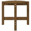vidaXL Stolik kawowy, miodowy brąz, &Oslash; 52,5x45 cm, lite drewno sosnowe