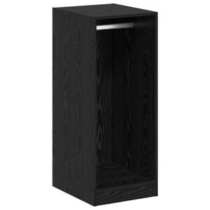vidaXL Garderoba Czarny dąb 41 x 48 x 102 cm Drewno inżynieryjne