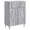 vidaXL Bufet Szary Sonoma 66 x 34,5 x 90 cm Drewno inżynieryjne