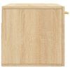 vidaXL Szafka wisząca, dąb sonoma, 80x36,5x35 cm
