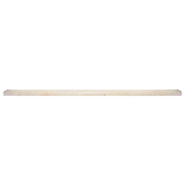 vidaXL Blat do stołu, kremowy, &Oslash;60 x 2,5 cm, marmur