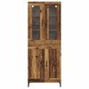 vidaXL Highboard Stare drewno 69,5 x 34 x 180 cm