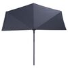 Madison Parasol Sun Wave, 270 x 150 cm, szary, PAC3P014