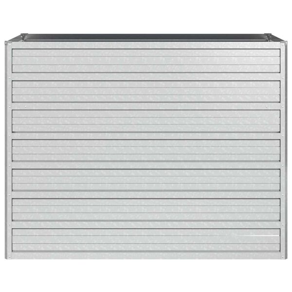 vidaXL Donica do podwyższonej rabaty, 100x40x77cm, stal galwanizowana