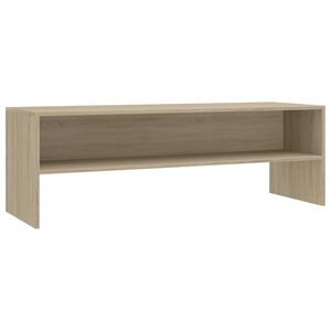vidaXL Szafka pod TV, dąb sonoma, 120x40x40cm, materiał drewnopochodny
