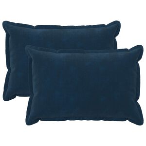 vidaXL Poszewka na poduszkę 2 pcs HOUTEN niebieski 30 x 50 cm