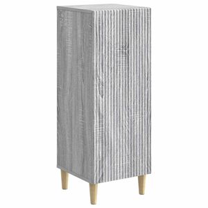 vidaXL Bufet Szary Sonoma 33 x 34,5 x 90 cm Drewno inżynieryjne