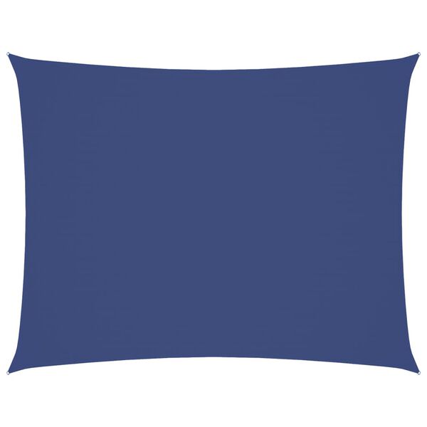 vidaXL Prostokątny żagiel ogrodowy, tkanina Oxford, 5x7 m, niebieski