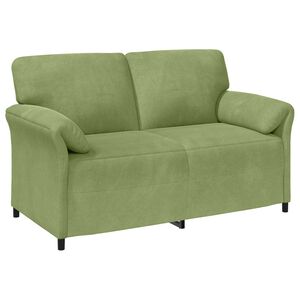 vidaXL Sofa dwuosobowa Jasnozielony 158 x 83 x 95 cm Welur